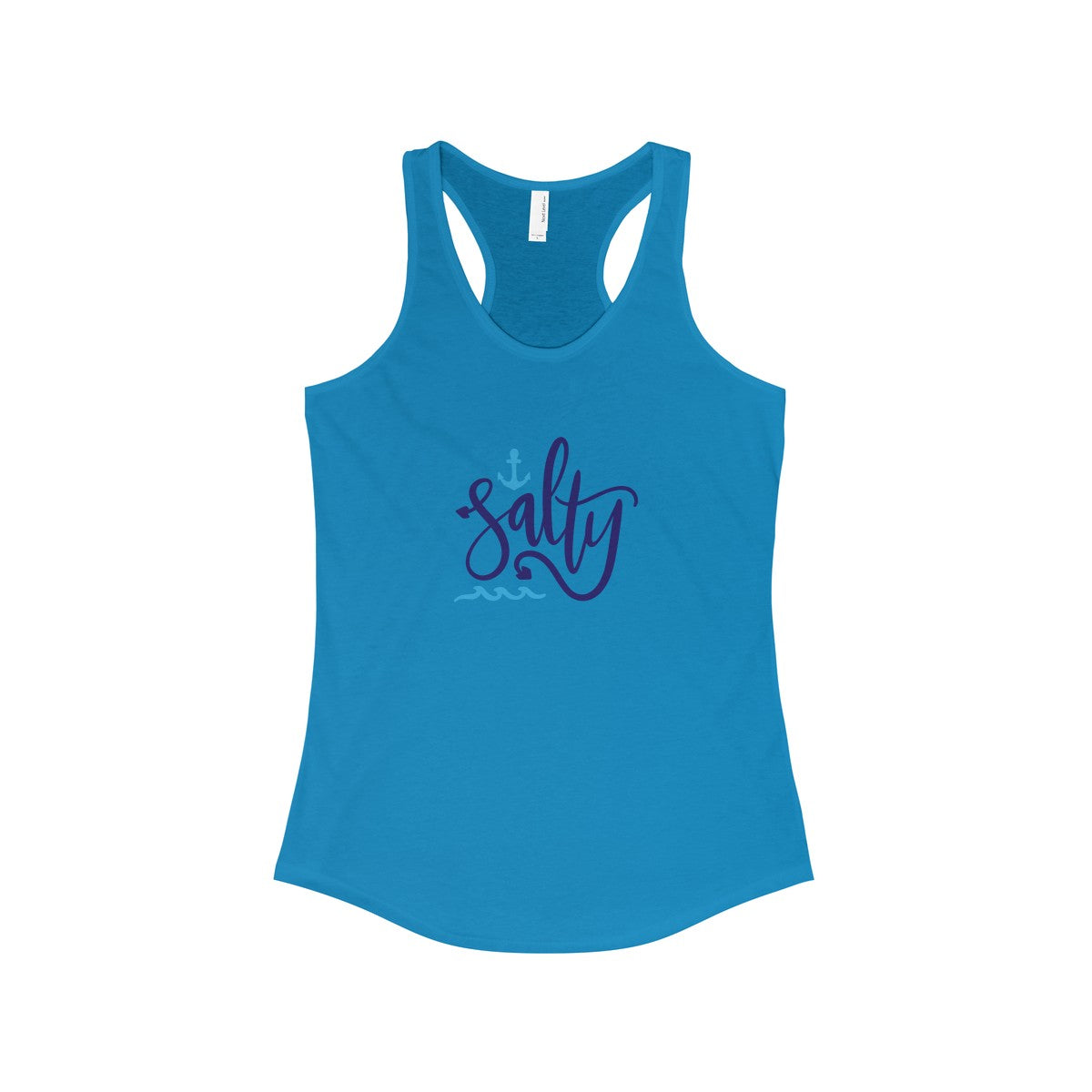 Salty Women's The Ideal Racerback Slim Fit Tank - Inspired By Savy