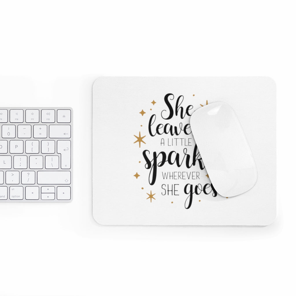 She Leaves A Little Sparkle Wherever She Goes Mousepad - Inspired By Savy