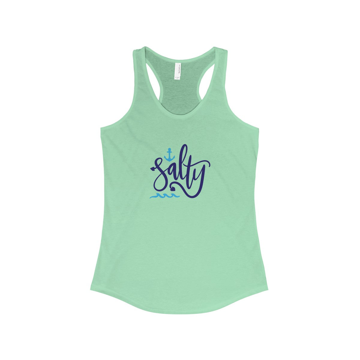 Salty Women's The Ideal Racerback Slim Fit Tank - Inspired By Savy