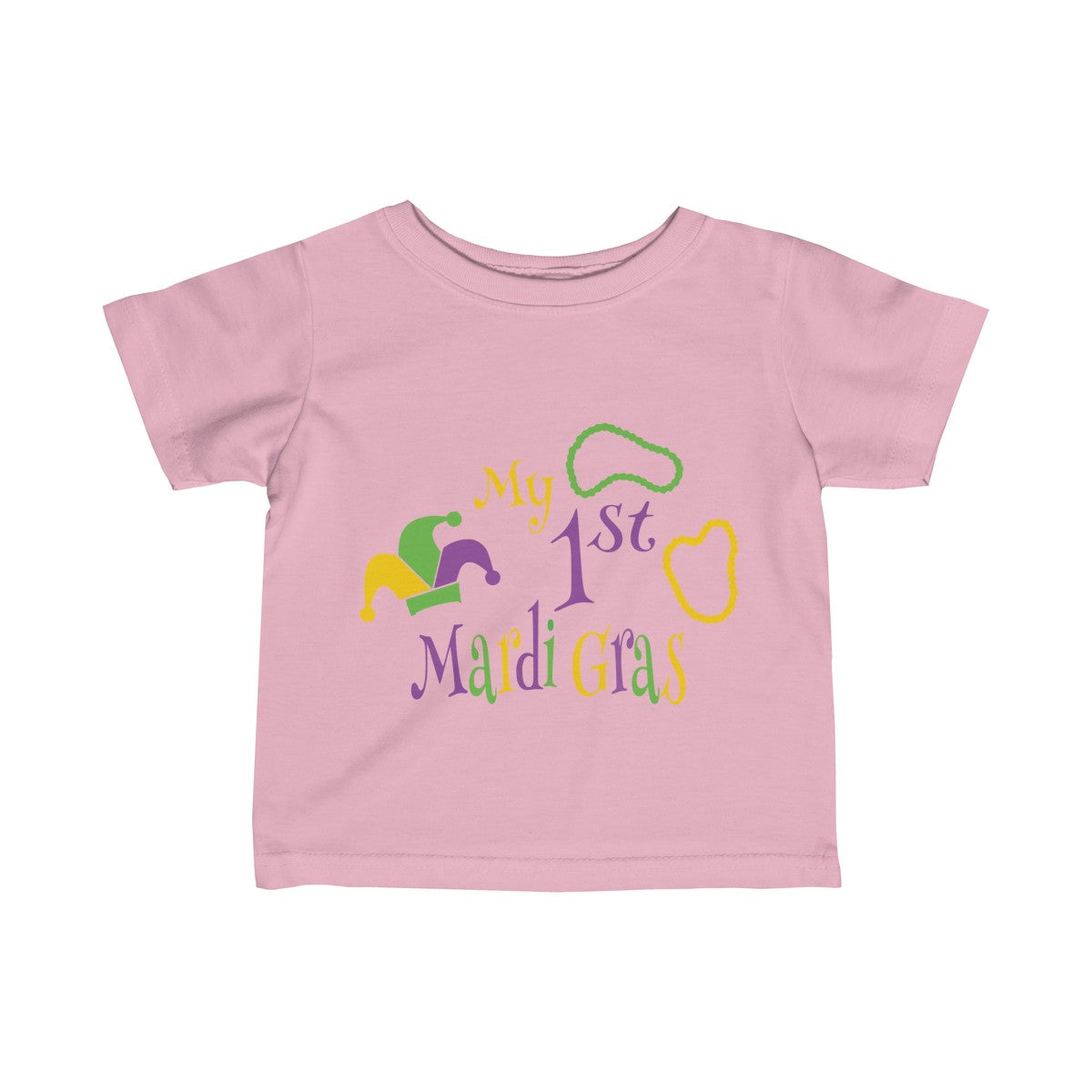 My 1st Mardi Gras Infant Fine Jersey Tee - Inspired By Savy