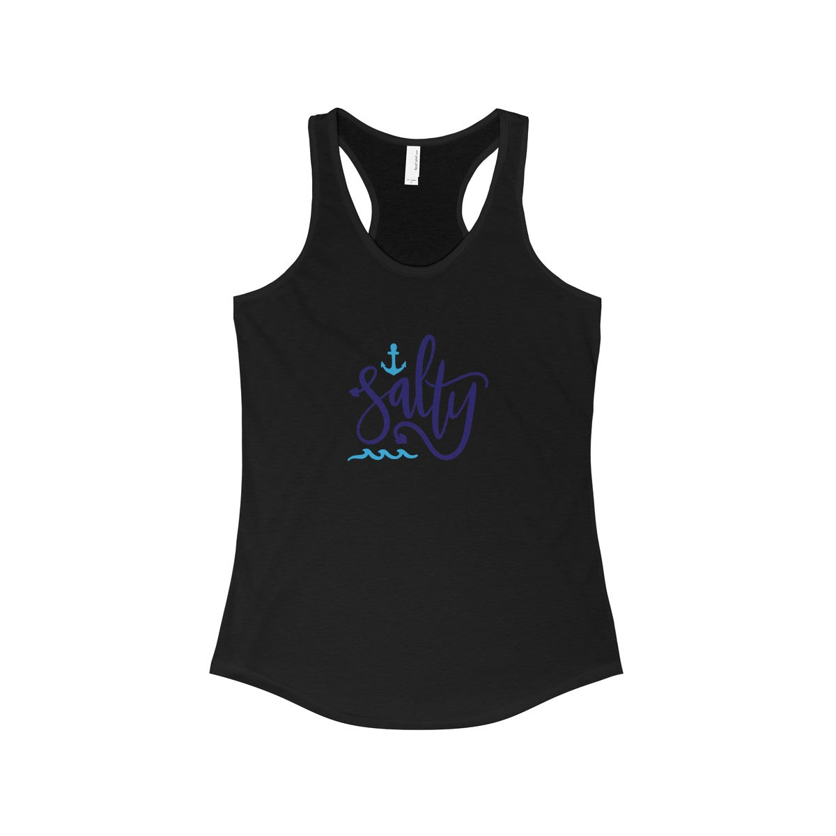 Salty Women's The Ideal Racerback Slim Fit Tank - Inspired By Savy