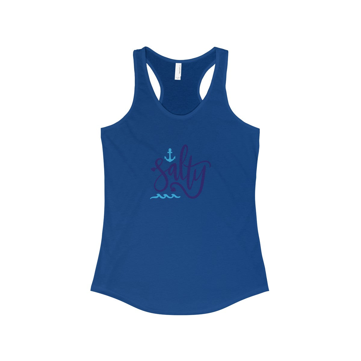 Salty Women's The Ideal Racerback Slim Fit Tank - Inspired By Savy