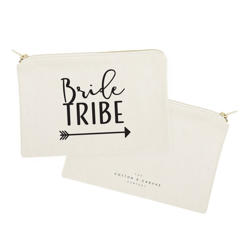 Bride Tribe Cotton Canvas Cosmetic Bag