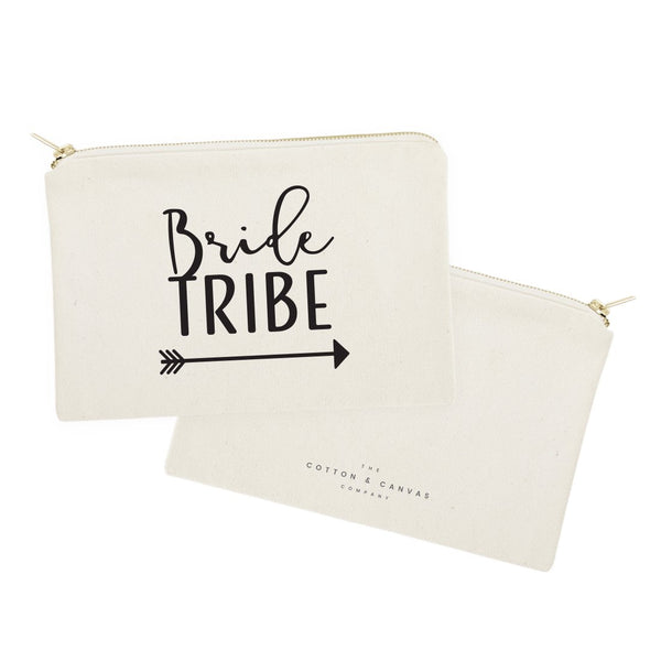 Bride Tribe Cotton Canvas Cosmetic Bag