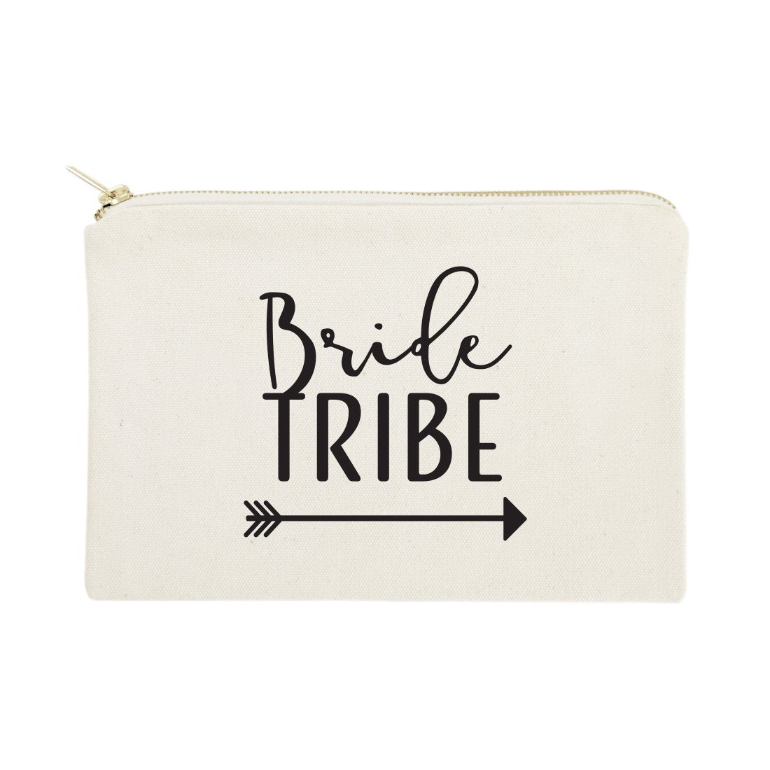 Bride Tribe Cotton Canvas Cosmetic Bag