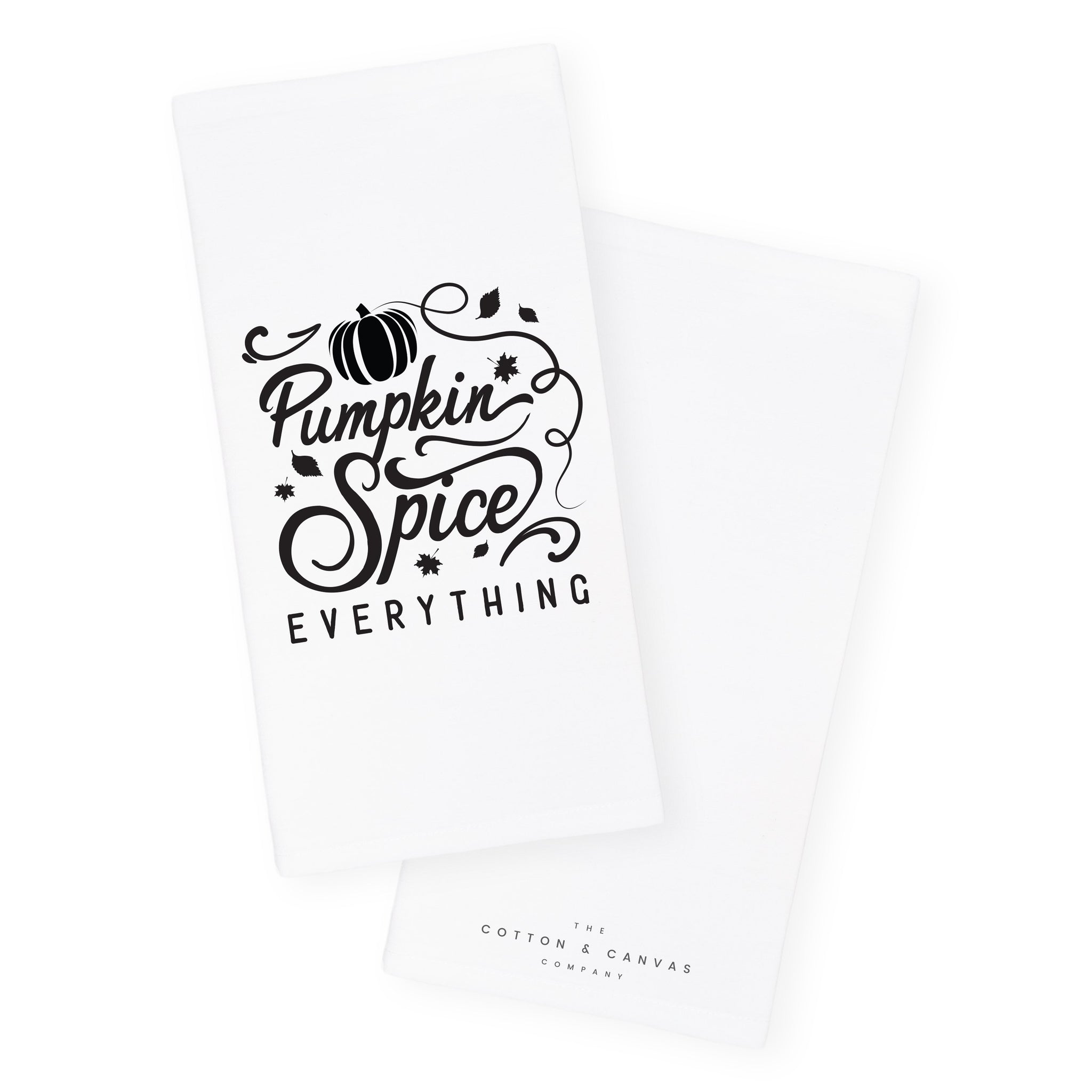 Pumpkin Spice Everything Kitchen Tea Towel