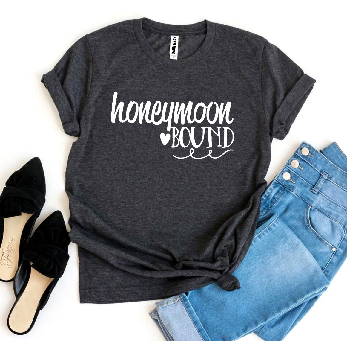 Honeymoon Bound Unisex T-shirt - Bella Canvas