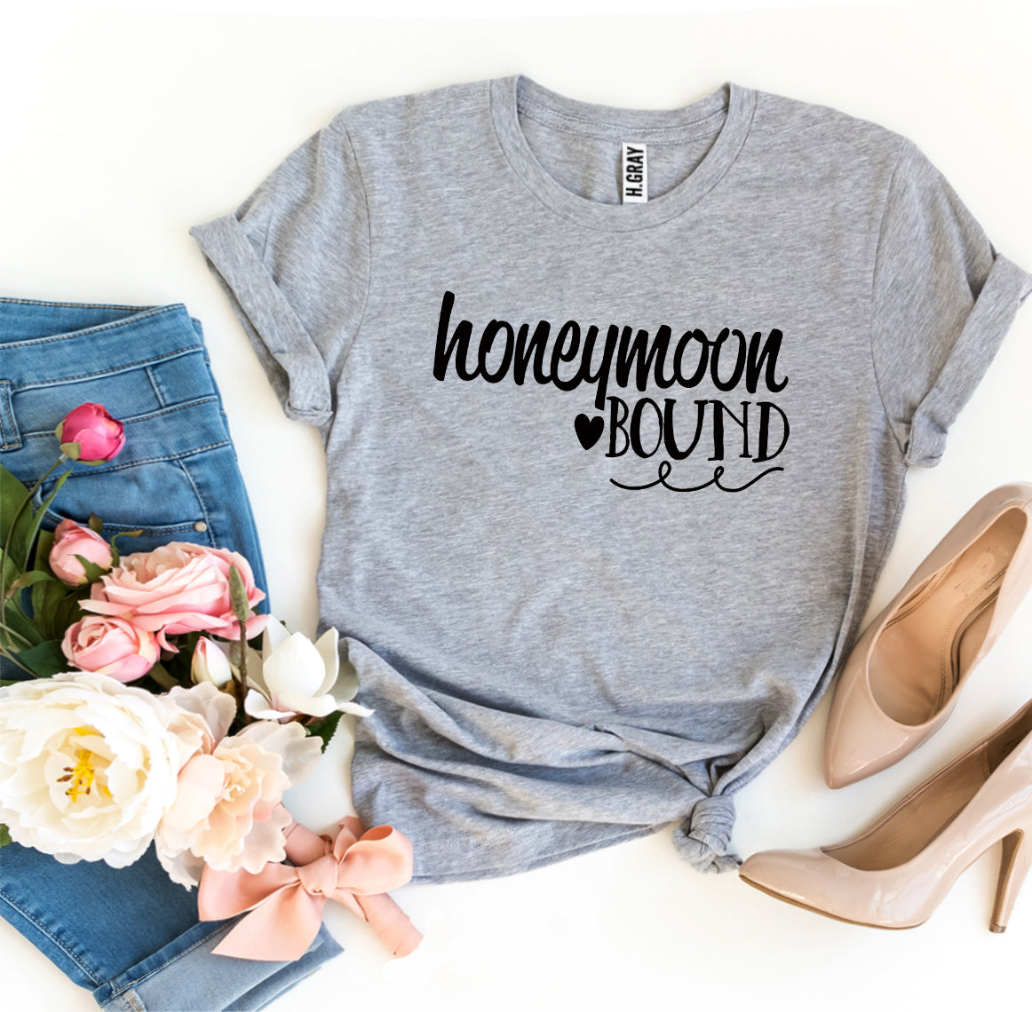 Honeymoon Bound Unisex T-shirt - Bella Canvas