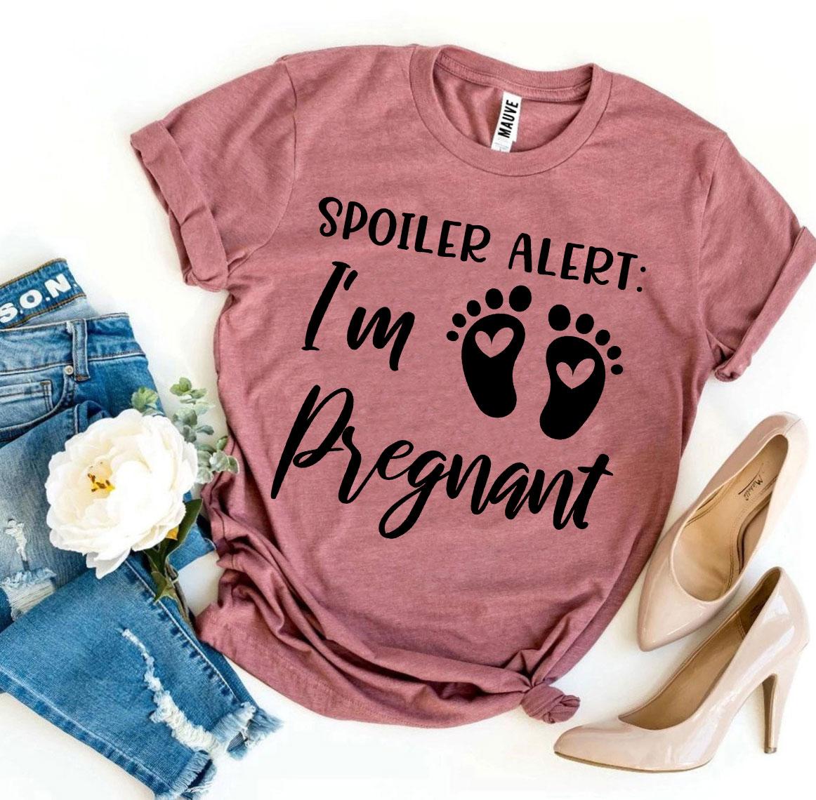 Spoiler Alert I’m Pregnant T-shirt