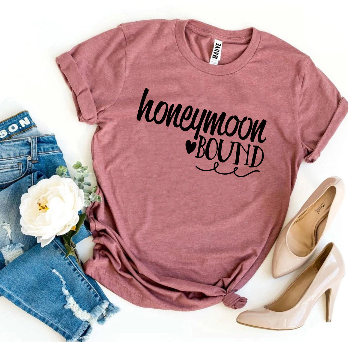 Honeymoon Bound Unisex T-shirt - Bella Canvas