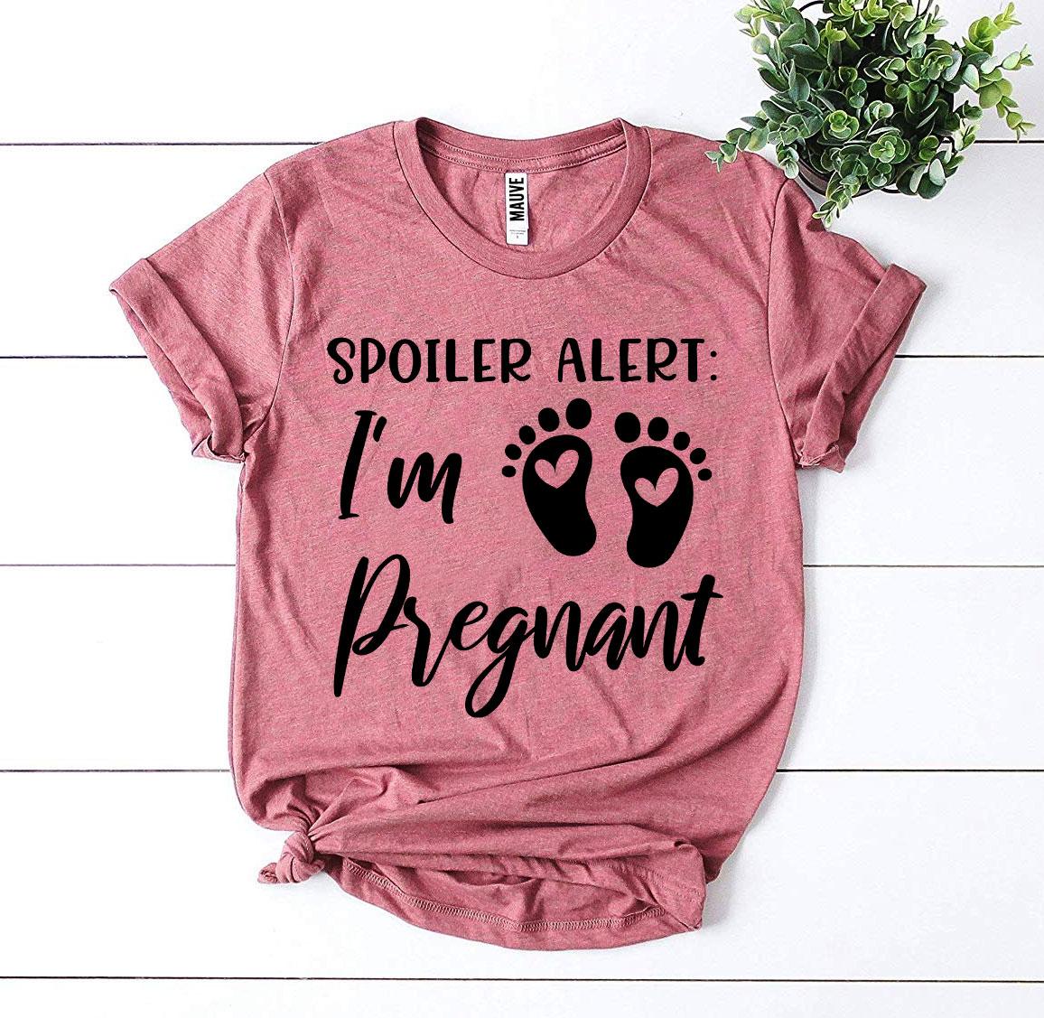 Spoiler Alert I’m Pregnant T-shirt