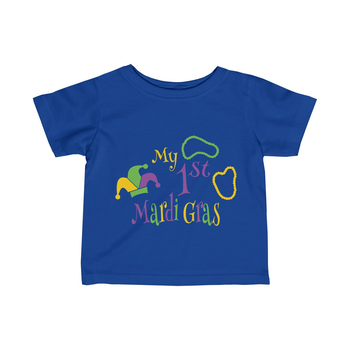 My 1st Mardi Gras Infant Fine Jersey Tee - Inspired By Savy