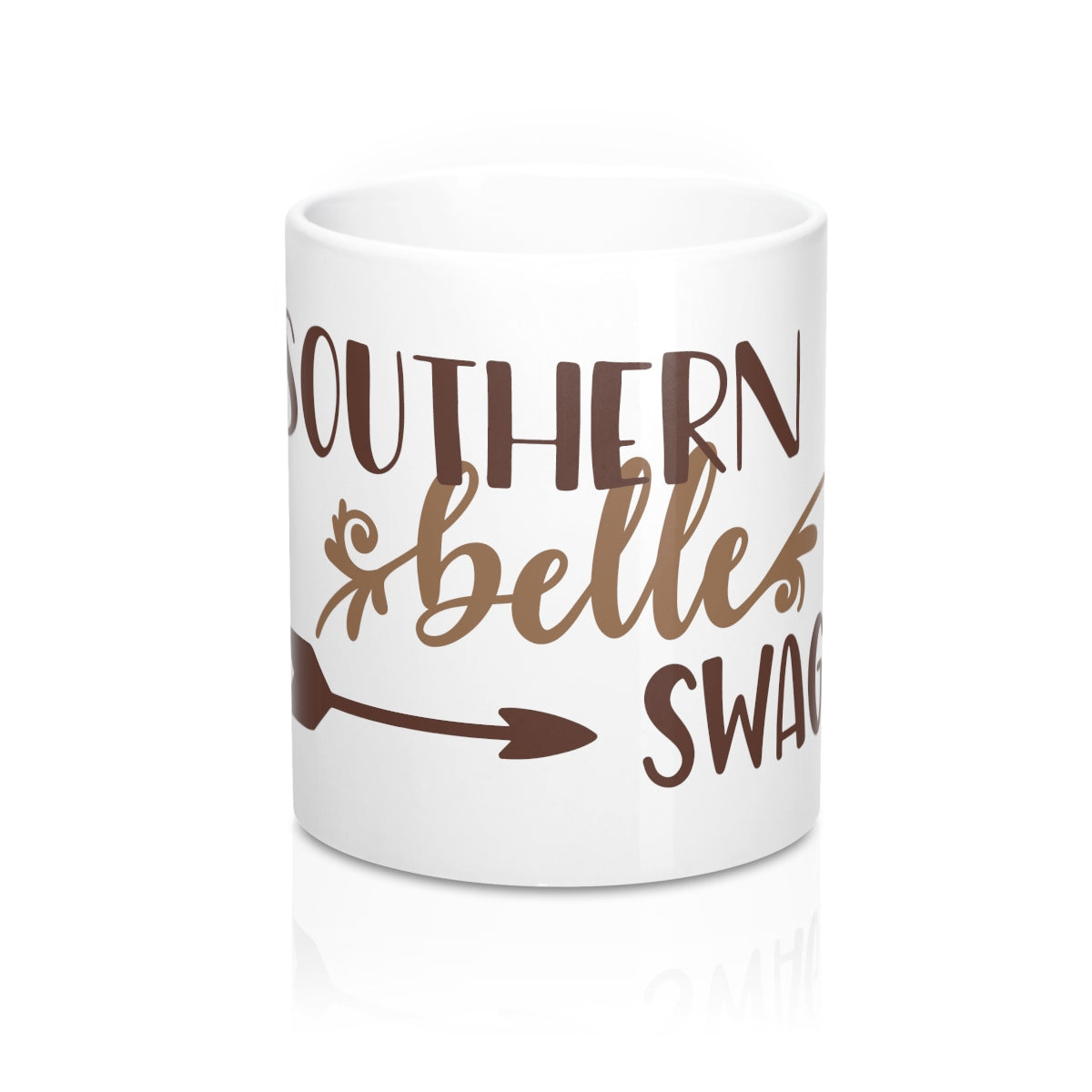 Southern Belle Swag Ceramic 11oz Mug - Inspired By Savy