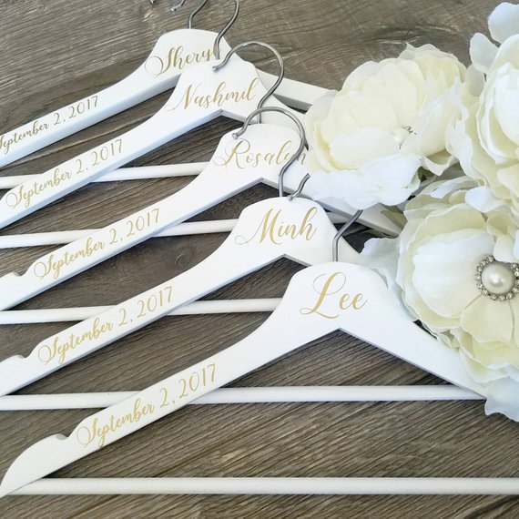 Personalized Wedding Hangers