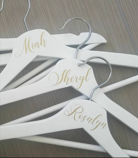 Personalized Wedding Hangers