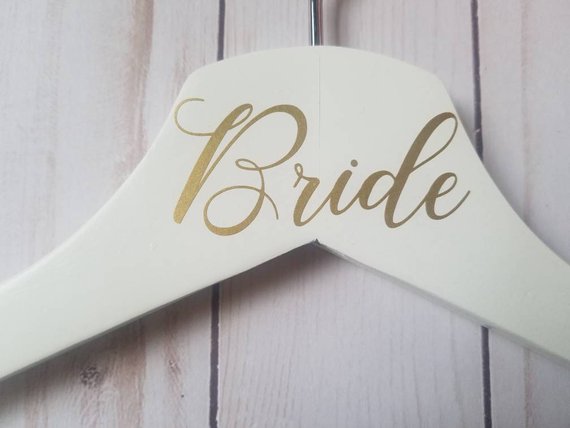Personalized Bridal Hanger