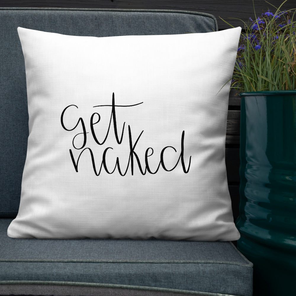 Get Naked Pillow